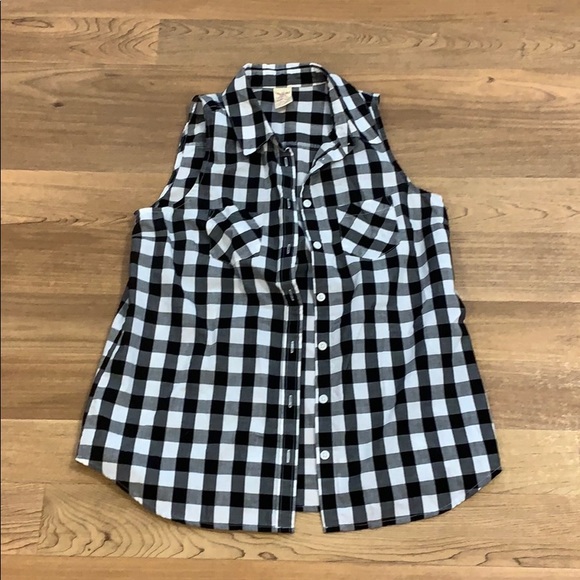 Faded Glory Tops - Faded Glory Checkered Shirt